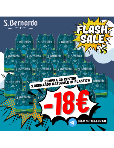 Promo - Acqua S.Bernardo -18€