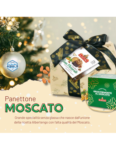 Moscato, panettone Albertengo