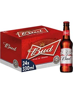 Bud 33 cl - Confezione da 24 bottiglie