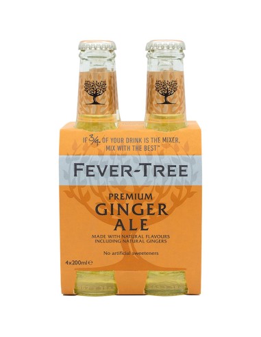 Fever Tree Ginger Ale - confezione da 4