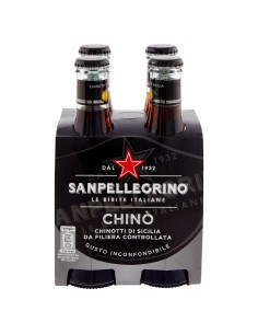 Chinotto Chinò San Pellegrino - confezione 4 bott. 20 cl