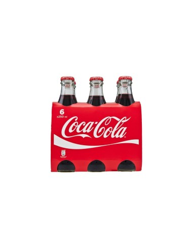 Coca Cola - Vetro - Confezione 6 bott. 25 cl