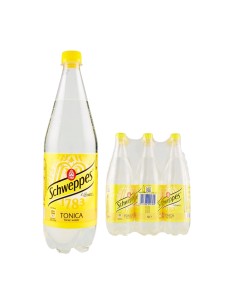 Schweppes Tonica - 6 bottiglie da 1lt