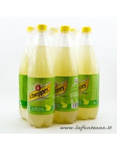 Schweppes Limone - 6 bottiglie da 1lt