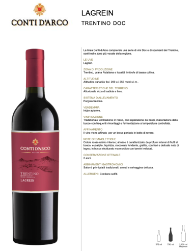 Lagrein - Cantina Conti d'Arco