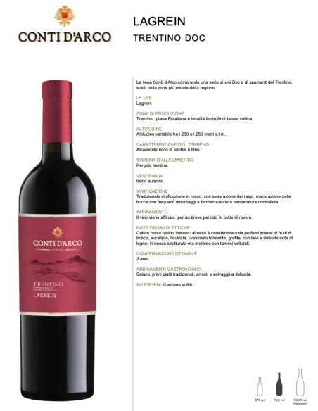 Lagrein - Cantina Conti d'Arco