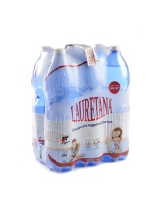 Acqua Lauretana frizzante - Cestello 6 bott. 1,5 lt