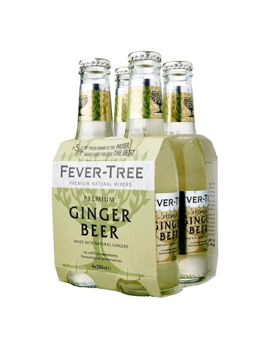 Fever Tree Ginger Beer - confezione da 4